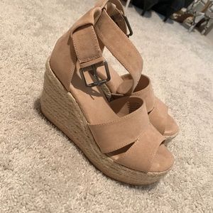 Size 6 wedge heels
